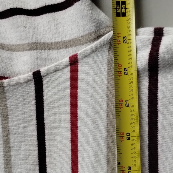 Nantucket Whaler stripe multicolor hoodie Sz medium men beachy old money preppy - Picture 9 of 11